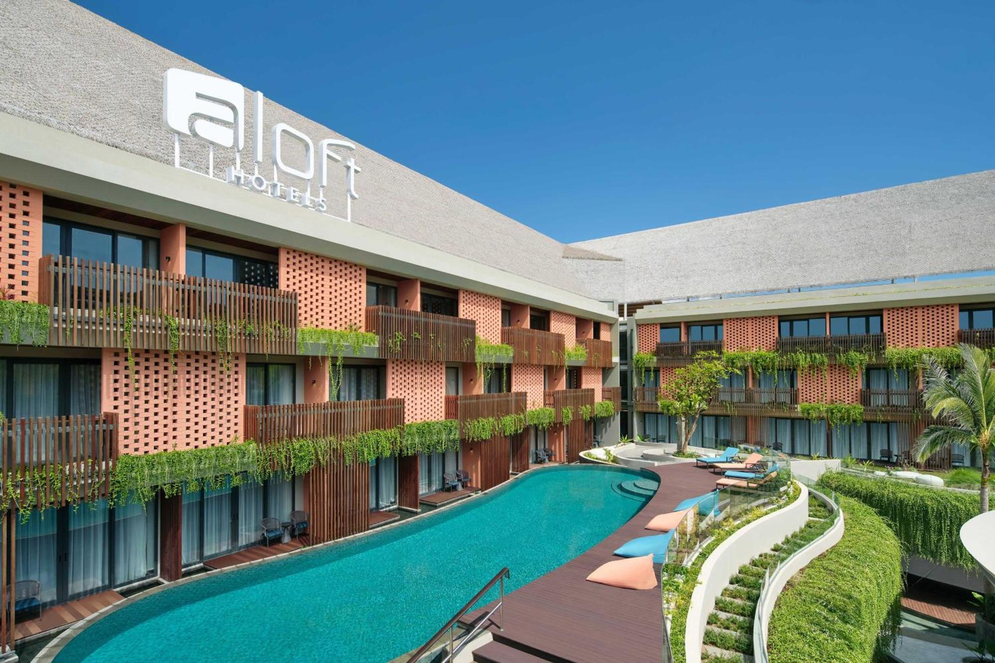 Aloft Bali Kuta at Beachwalk Exterior foto