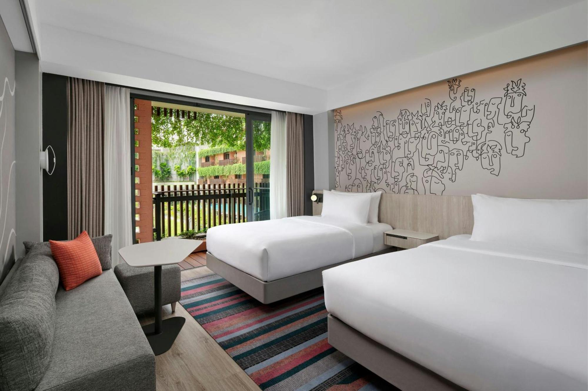 Aloft Bali Kuta at Beachwalk Exterior foto
